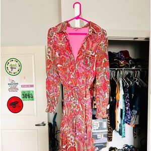 Harlow & Rose Pink Floral Dress